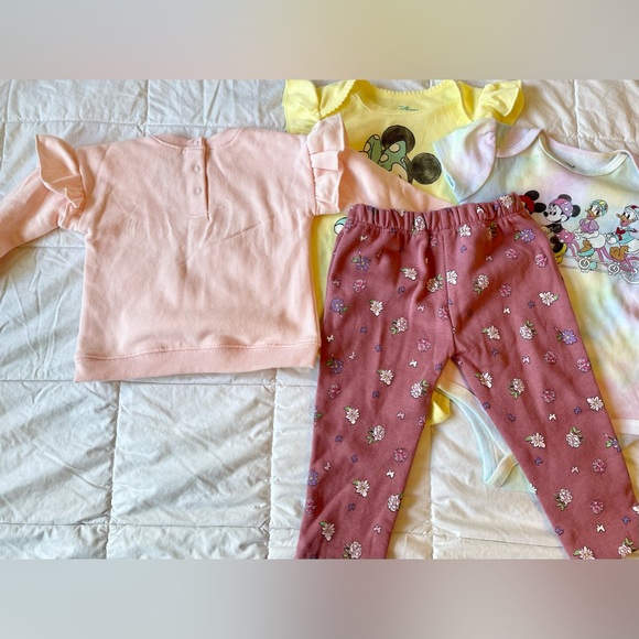 Disney Matching Sets Disney Baby Clothes Bundle Baby Girl 8 Months Poshmark